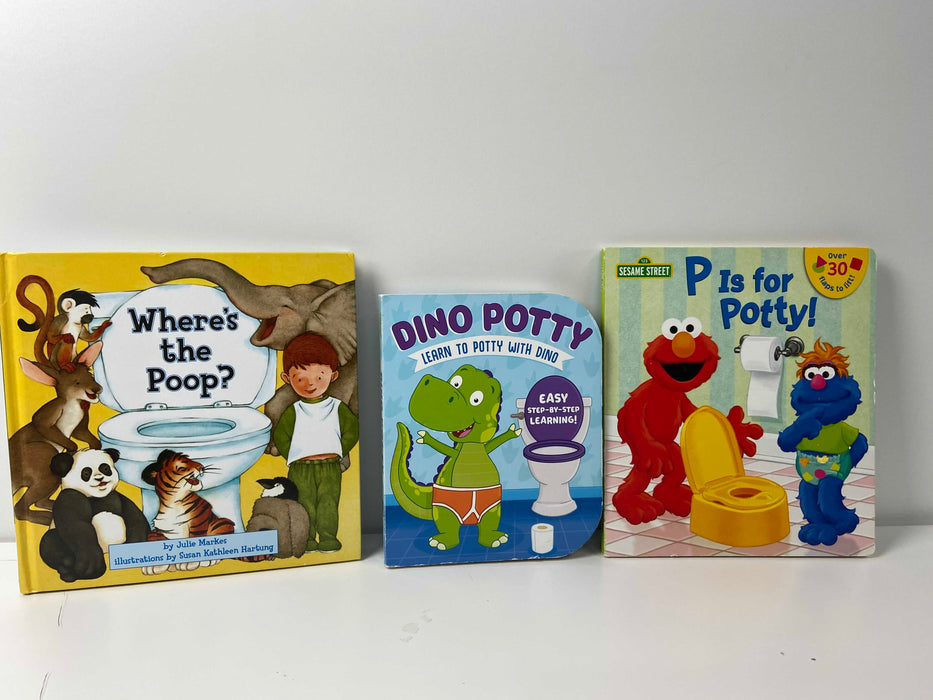 used BUNDLE Board Books, Potty