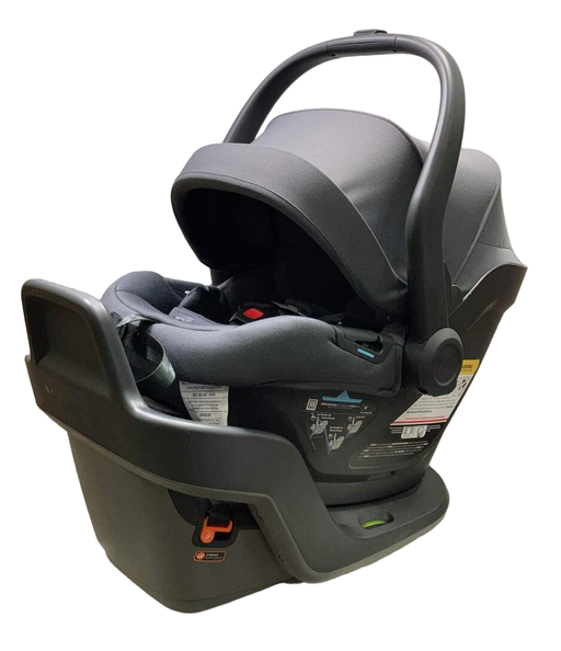 used UPPAbaby MESA MAX Infant Car Seat and Base, 2022, PureTech Greyson