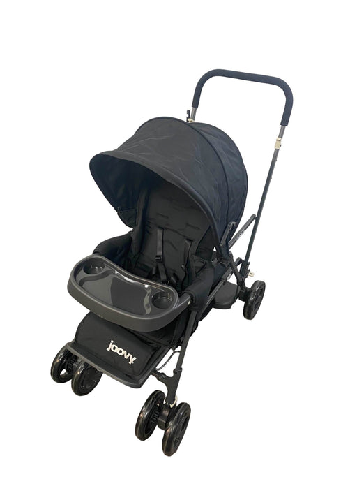 used Joovy Caboose Sit And Stand Tandem Double Stroller, 2021, Black