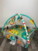 secondhand Bright Starts 5-in-1 Your Way Ball Play Activity Gym, Green