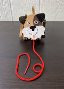 secondhand Melissa & Doug Wooden Playful Puppy Pull Toy