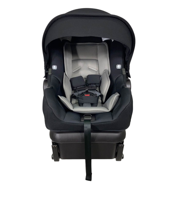 used Nuna PIPA Infant Car Seat, Caviar, 2021