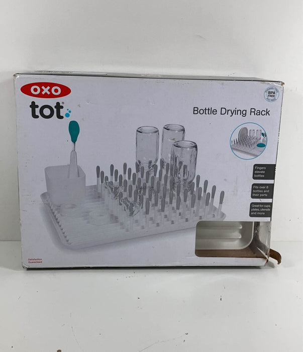 used OXO Tot Bottle Drying Rack, Grey