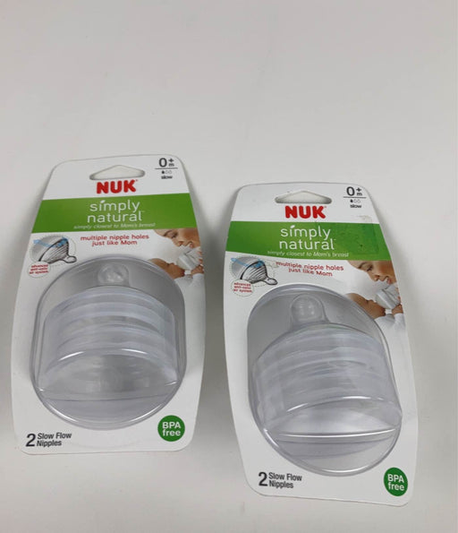 used BUNDLE Nuk Nipples, 0+