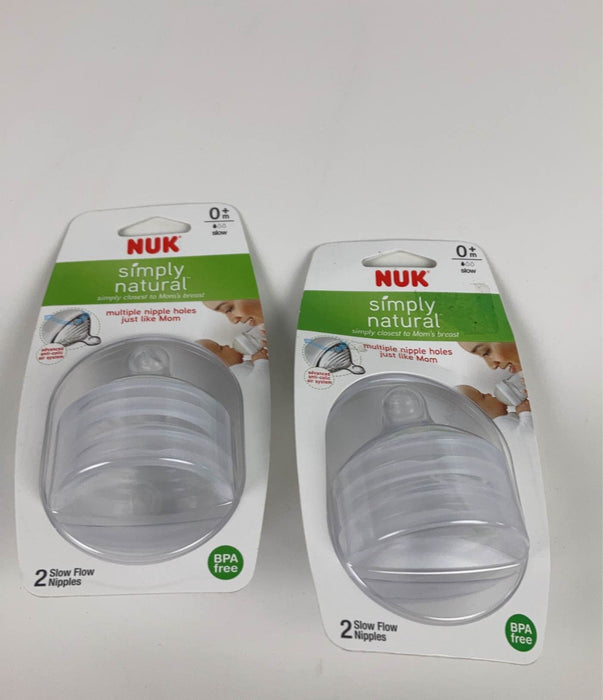 used BUNDLE Nuk Nipples, 0+