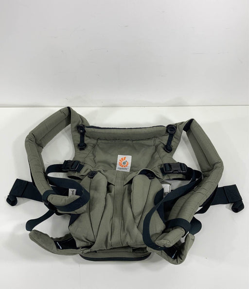 used Ergobaby Omni 360 Cotton Baby Carrier, Khaki Green