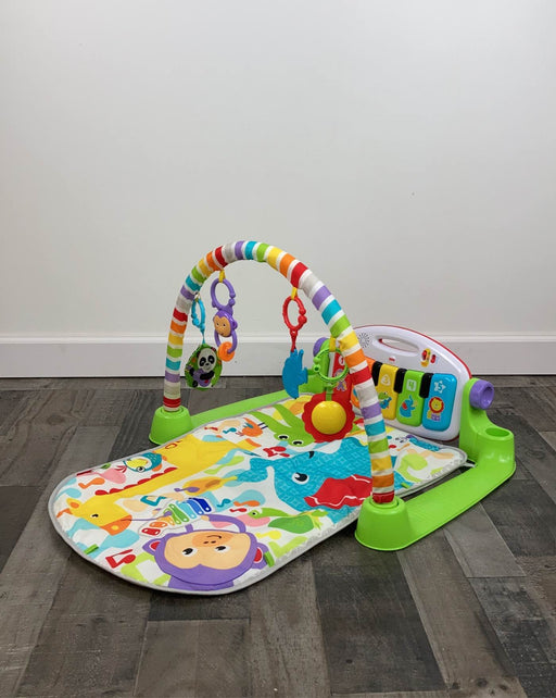 used Fisher Price Kick & Play Piano Gym, | Color: Red