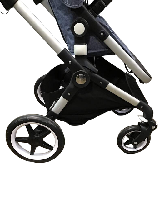 secondhand Bugaboo Lynx Stroller, 2022, Aluminum, Blue Melange