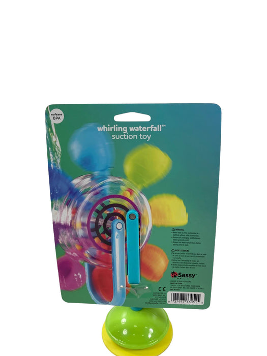 secondhand Sassy Whirling Waterfall Suction STEM Toy