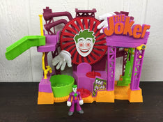 used Fisher Price Imaginext The Joker Laff Factory Playset