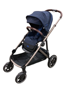 used Cybex Gazelle S Modular Stroller, 2022, Taupe Frame, Ocean Blue