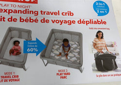 used Skip Hop Play To Night Expanding Travel Crib