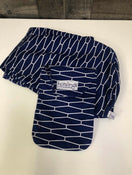 used Hotslings Pouch Style Baby Carrier Navy Blue “Inset” Pattern, Regular