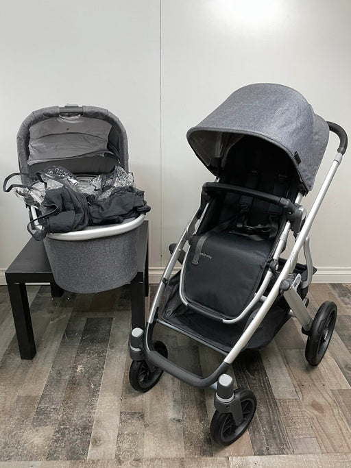 secondhand UPPAbaby VISTA V2 Stroller, Jordan (Charcoal Melange)