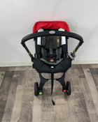 used Doona Infant Car Seat & Stroller Combo, 2022, Flame Red