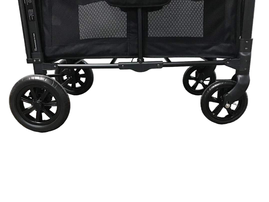 used Wonderfold W2 Original Multifunctional Double Stroller Wagon, 2021, Black