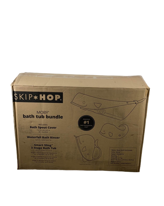 secondhand Skip Hop Bathtub Bundle, White