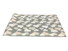 used Skip Hop Reversible Foam Play Mat, Clouds