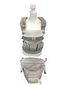 used Ergobaby 360 All Positions Cotton Baby Carrier, Pearl Grey