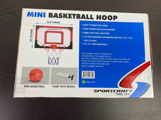 secondhand Sportcraft Mini Basketball Hoop