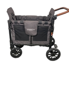 used Wonderfold W2 Luxe Multifunctional Double Stroller Wagon, 2023, Charcoal Gray