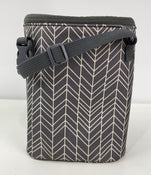 secondhand Skip Hop Grab And Go Double Bottle Bag, Gray Feather