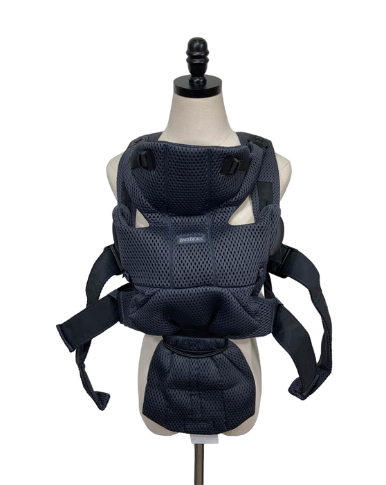 used BabyBjorn Baby Carrier Free, Anthracite 3D Mesh