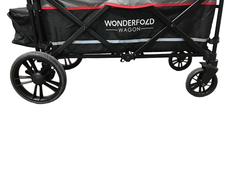 used Wonderfold X2 Push + Pull Double Stroller Wagon, 2021, Black