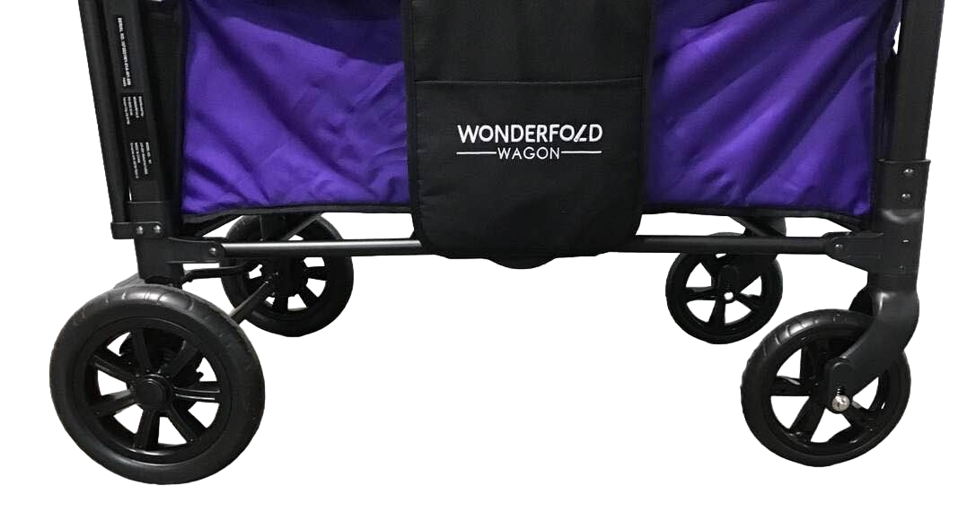 used Wonderfold W1 Original Stroller Wagon, 2019, Cobalt Violet