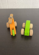 secondhand Hape Wooden Vehicles