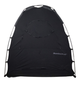 used SlumberPod 3.0 Sleep Canopy with Fan, Black with Gray Accents