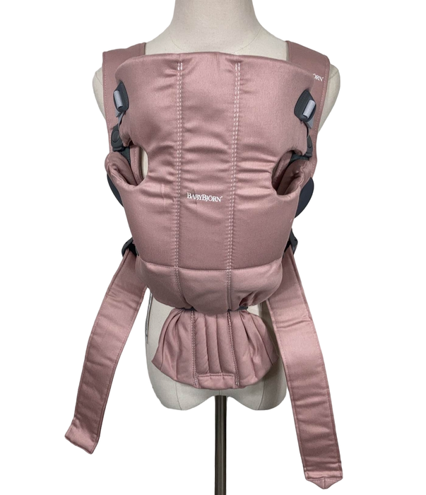 used BabyBjorn Baby Carrier Mini, Dusty Pink Cotton