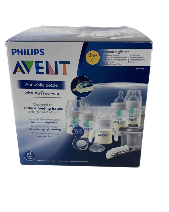 used Philips Avent Anti Colic Essentials Gift Set