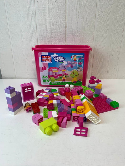 used Mega Bloks Create N Play Junior Fun Building Playset