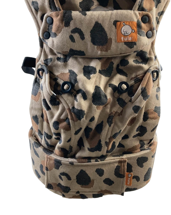 secondhand Baby Tula Explore Baby Carrier, Safari Leopard