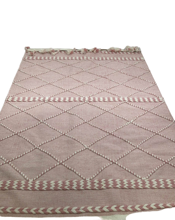 used Safavieh Casablanca Trellis Area Rug, 5’x8’ Pink/Ivory