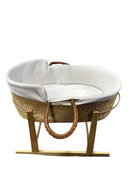 secondhand Design Dua Natural Bilia Bassinet With Rocking Stand