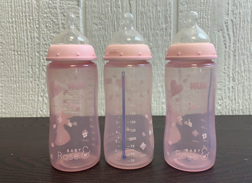 used NUK Simply Natural Bottles, 10oz, 3 Pack