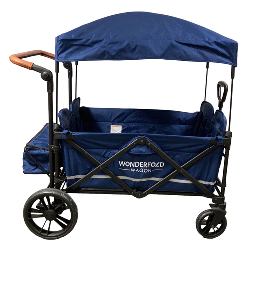 secondhand Wonderfold X4 Push & Pull Quad Stroller, 2023, Navy