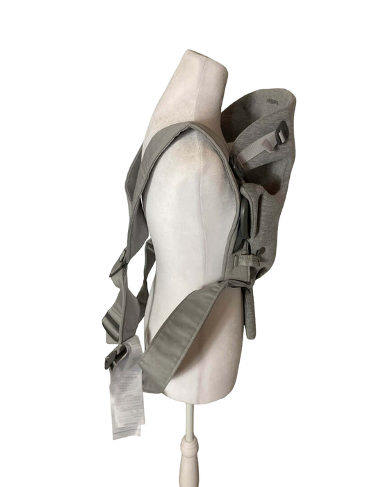 secondhand BabyBjorn Baby Carrier Mini, Light Gray 3D Jersey