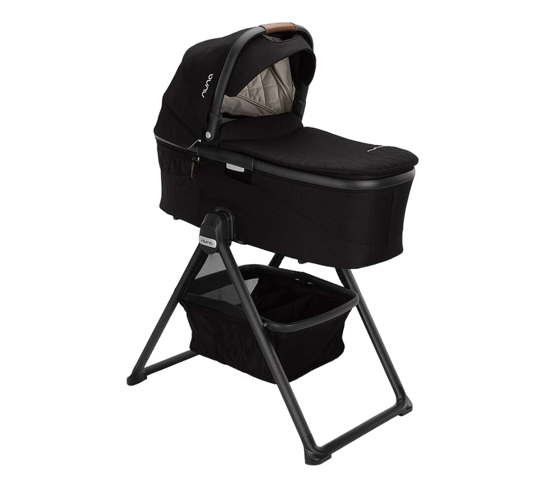 Nuna Demi Grow Bassinet + Stand, 2023, Caviar