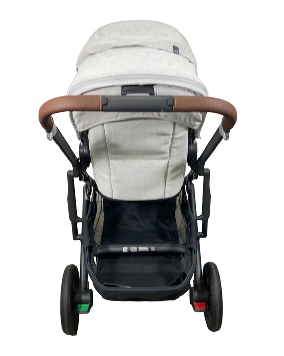 UPPAbaby CRUZ V2 Stroller, 2022, Anthony (White & Grey Chenille)