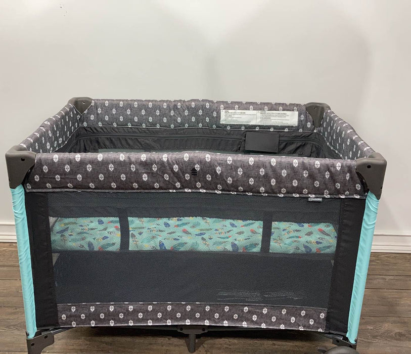 used Babideal Playard, With Bassinet And Changer