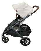 secondhand UPPAbaby VISTA V2 Stroller, 2022, Anthony (White & Grey Chenille)