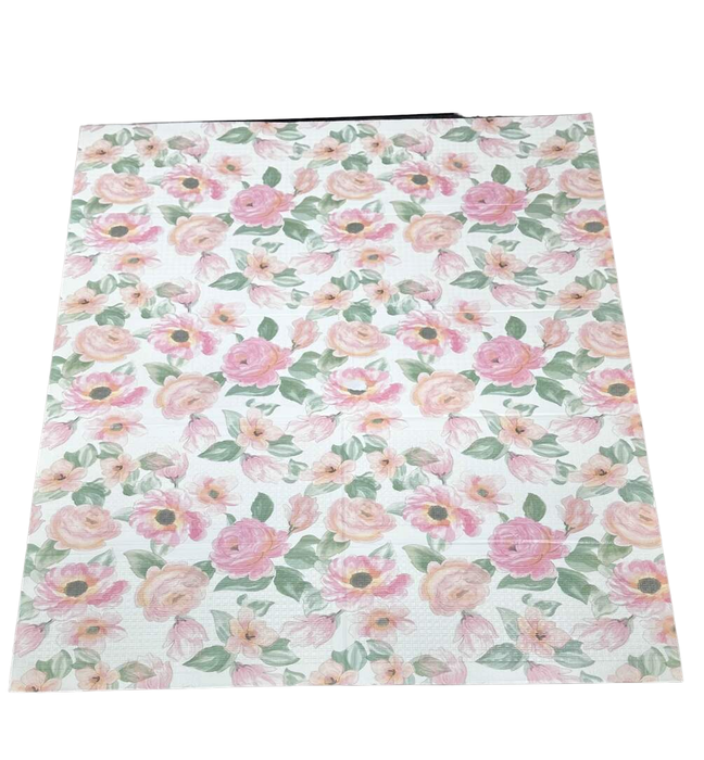 secondhand JumpOff Jo Large Waterproof Foam Padded Playmat, Love Blossoms