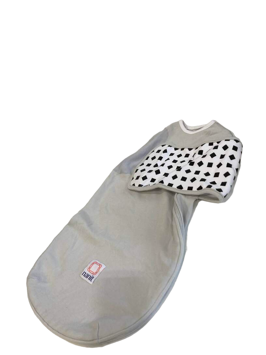 used Nanit Breathing Wear Swaddle, Pebble Grey, Large (3-6m)