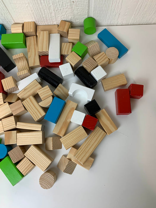 secondhand Wooden Building Blocks