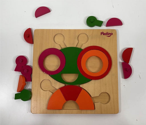 used P’kolino Multisolution Wooden Puzzle, -Bug