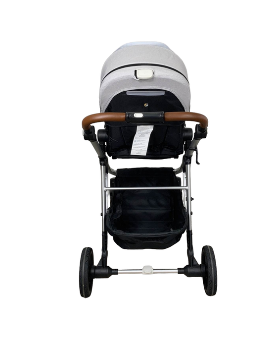 Mockingbird Single to Double Stroller, Limited Edition Night Stars, Limited Edition Light Grey, 2022, Silver with Penny Leather