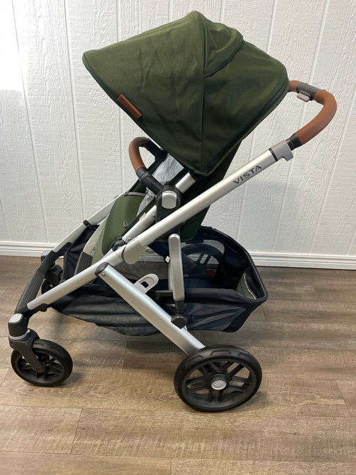 secondhand UPPAbaby VISTA V2 Stroller, 2019, Hazel (Olive Green)